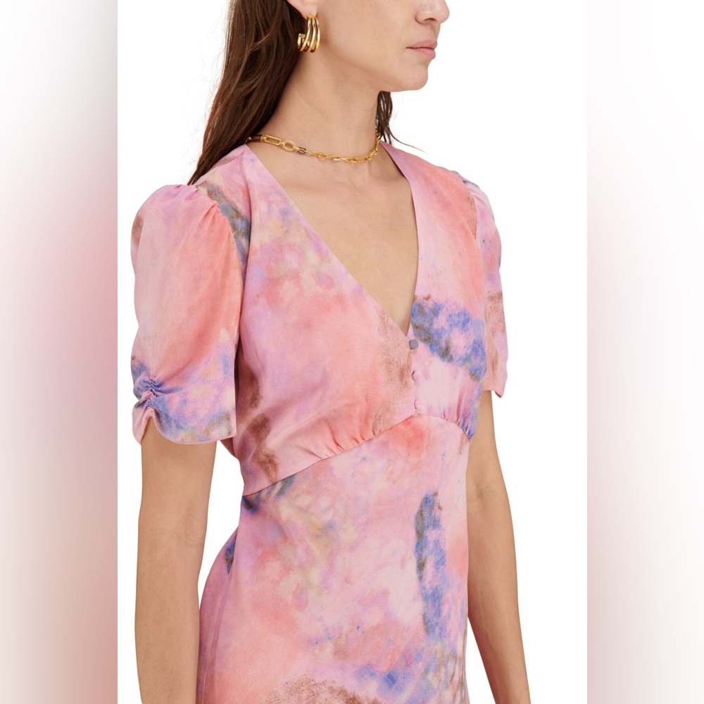 🔥🔥🔥NEW Marc Jacobs 1930s Silk Printed Midi Dress - Picture 4 of 9